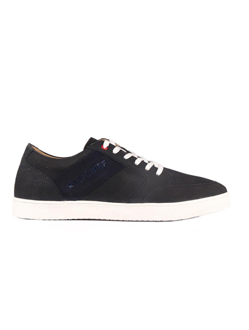 blue leather lace up sneakers - 19691007 - Standard Image - 1