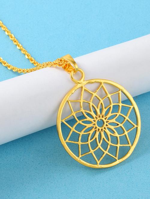 men's gold plated pendant - 19691017 -  Standard Image - 0