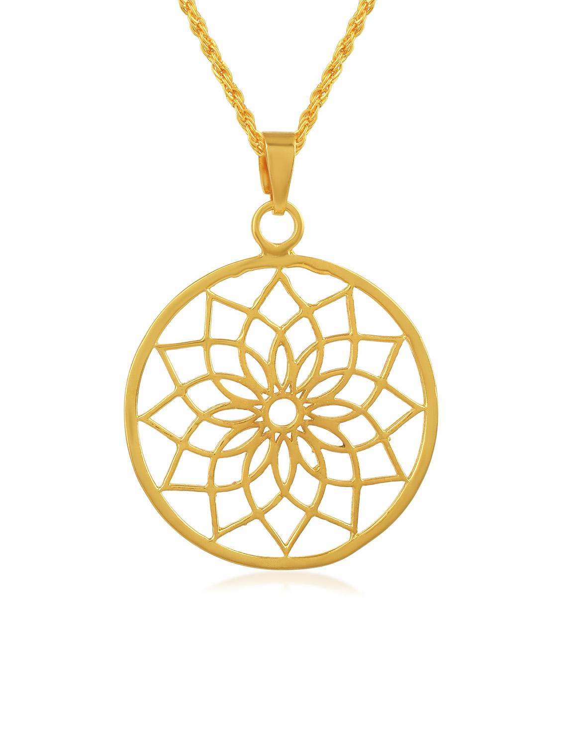 men's gold plated pendant - 19691017 - Standard Image - 1