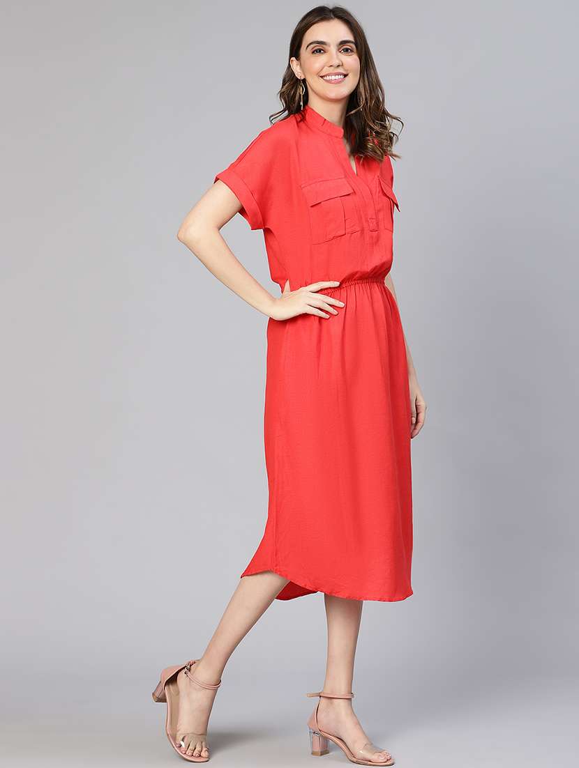 women's  solid dress - 19691073 -  Standard Image - 1