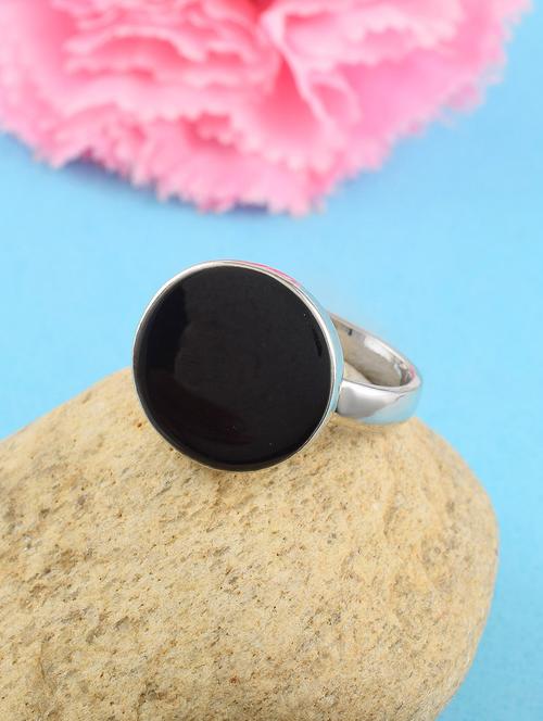 men's silver plated finger ring - 19691102 -  Standard Image - 0