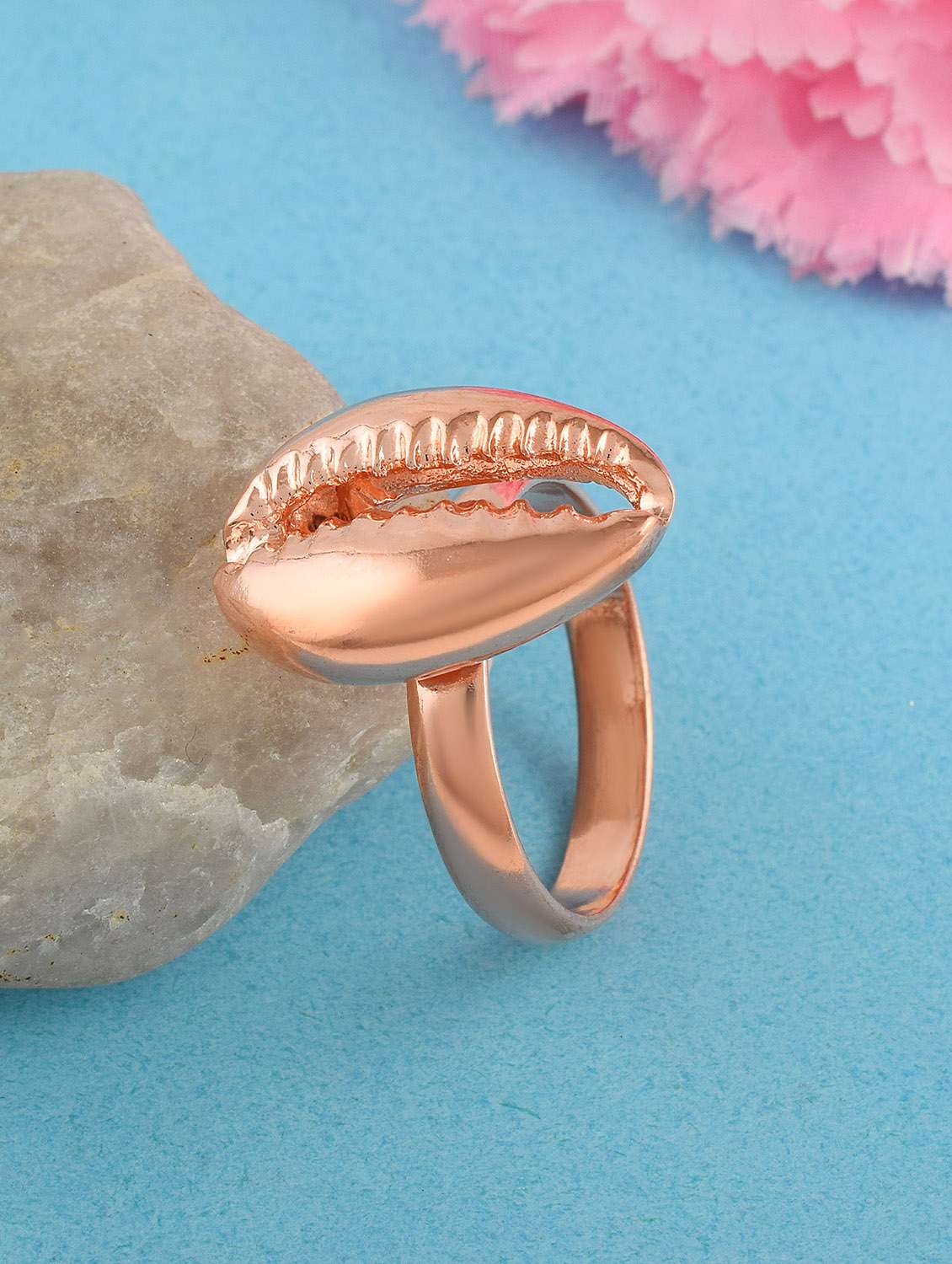 men's copper plated finger ring - 19691106 - Zoom Image - 0