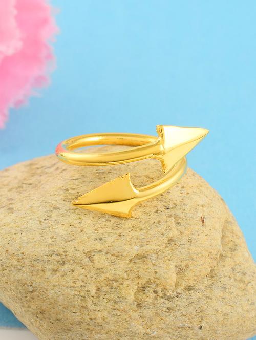 men's gold plated finger ring - 19691107 -  Standard Image - 0