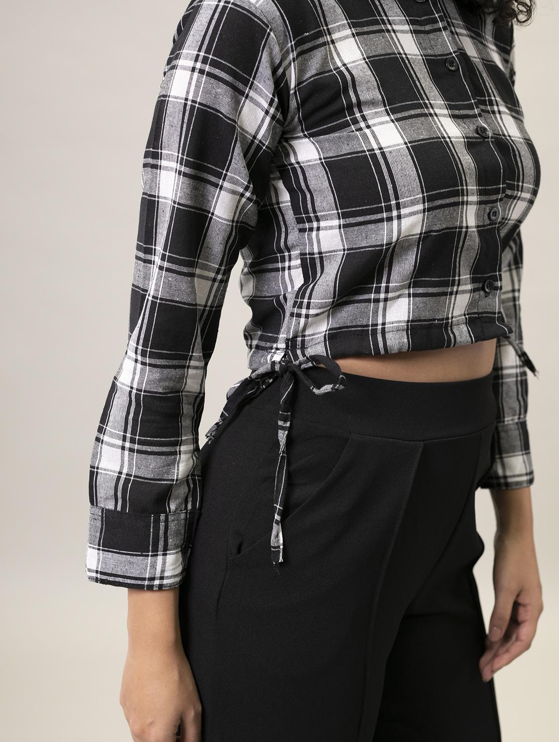 checkered regular shirt - 19691173 - Standard Image - 4