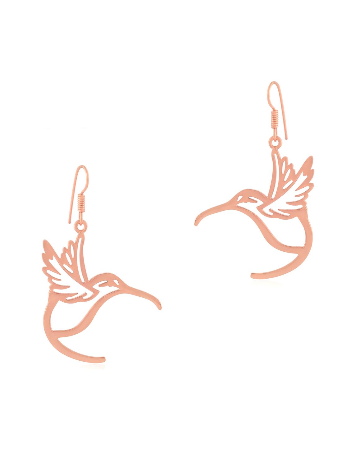  women copper plated earring - 19691424 -  Standard Image - 1