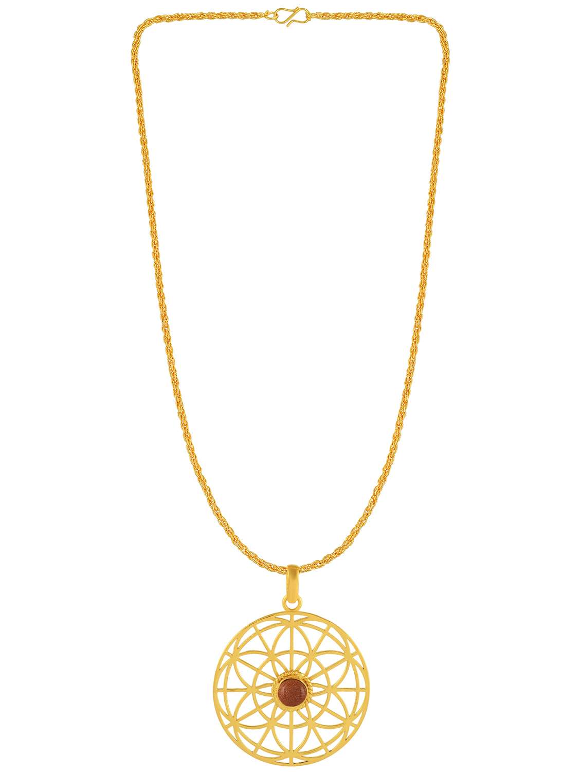 men gold plated pendant - 19692247 -  Standard Image - 1