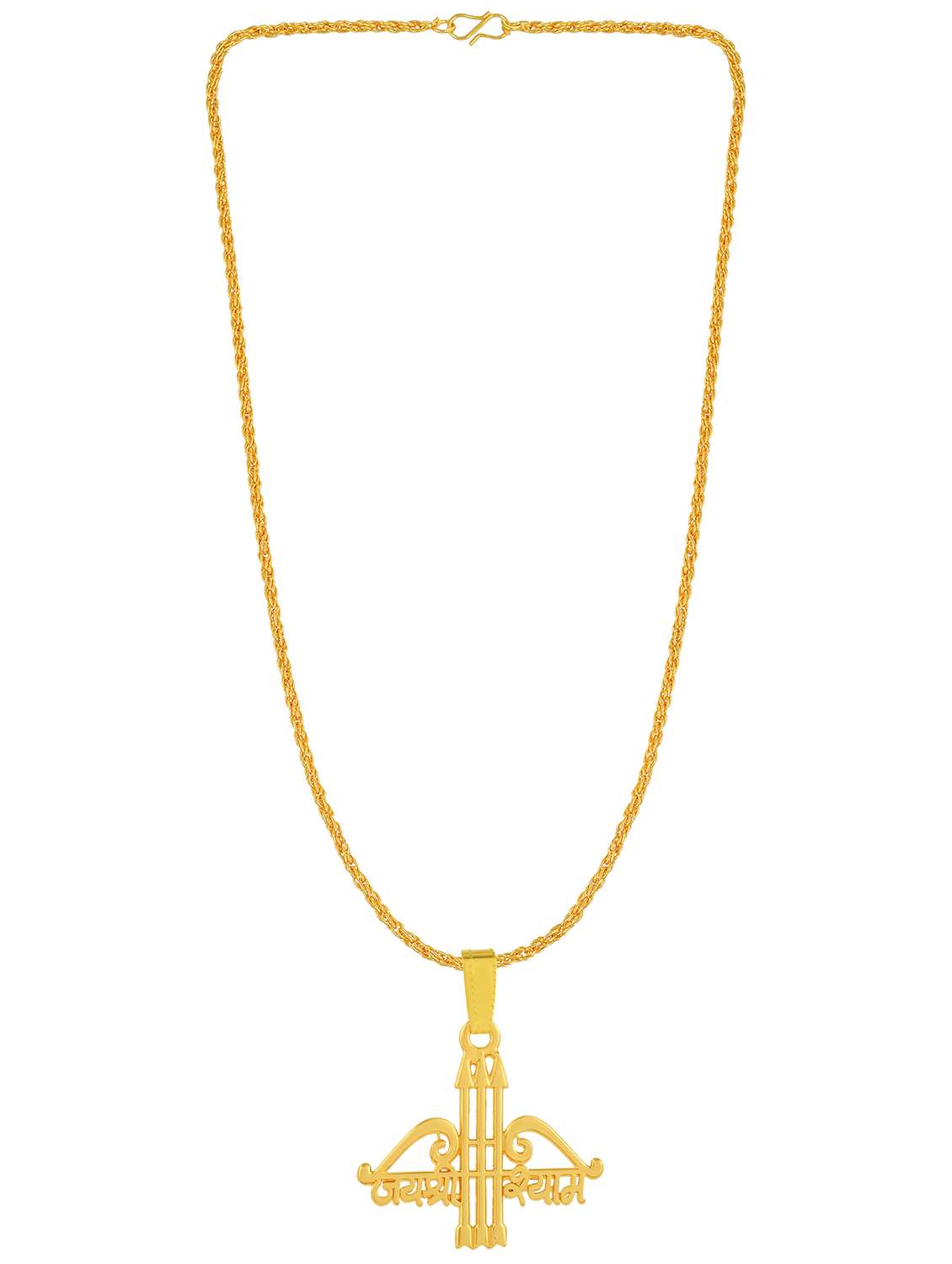 men gold plated pendant - 19692249 -  Standard Image - 1