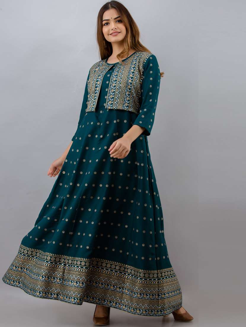 Women's Flared Kurta - 19693670 -  Standard Image - 1