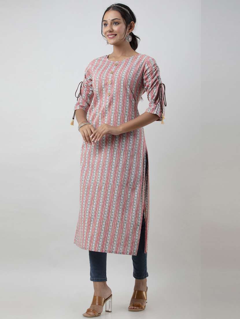 women's straight kurta - 19693722 -  Standard Image - 1