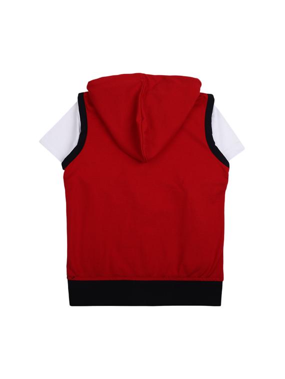 boys round neck front print t-shirt  - 19694065 -  Standard Image - 1