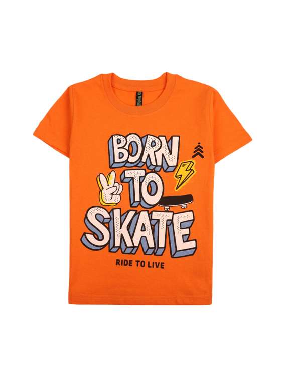 boys printed cotton t-shirt