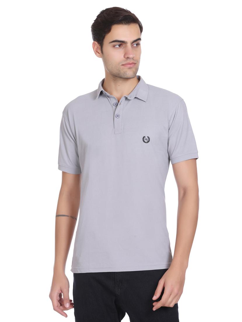 men solid short sleeve regular fit polo t-shirt - 19694548 - Zoom Image - 0