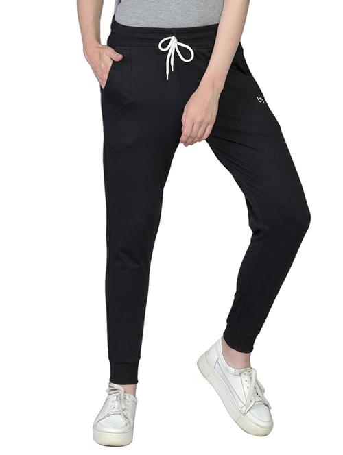 black cotton blend jeggings - 19694554 -  Standard Image - 0