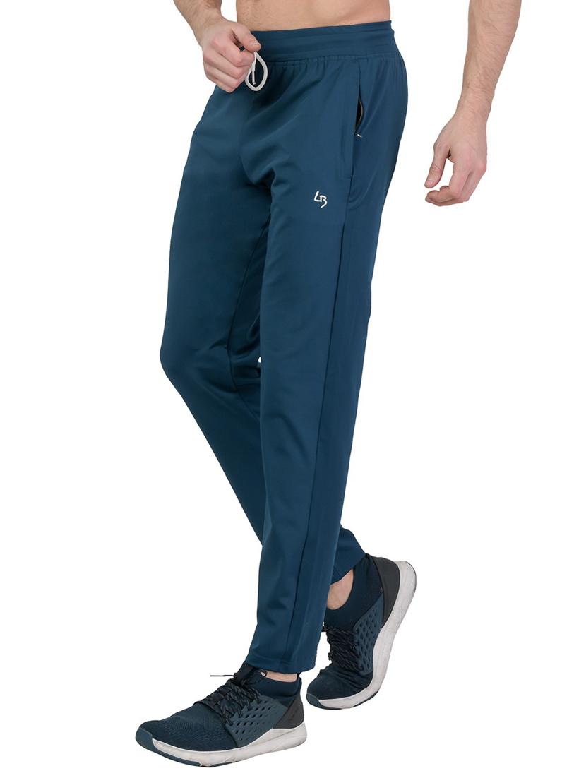 mid rise solid  ankle length track pant - 19694641 -  Standard Image - 1