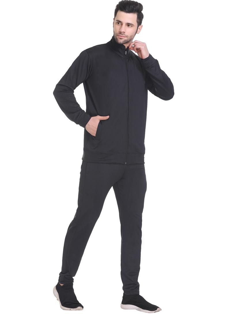 mid rise solid ankle length track suit - 19694724 - Standard Image - 1