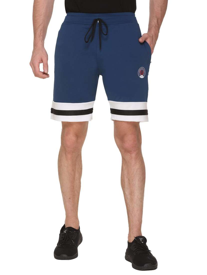 men's mid rise sports wear shorts