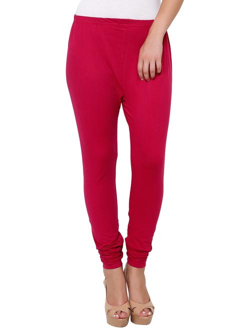 pink cotton blend leggings - 19694884 -  Standard Image - 0