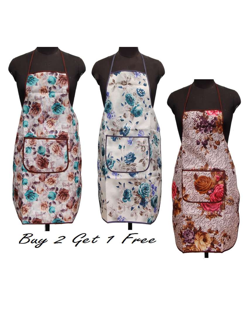 winner floral printed apron combo - 19694929 -  Standard Image - 1