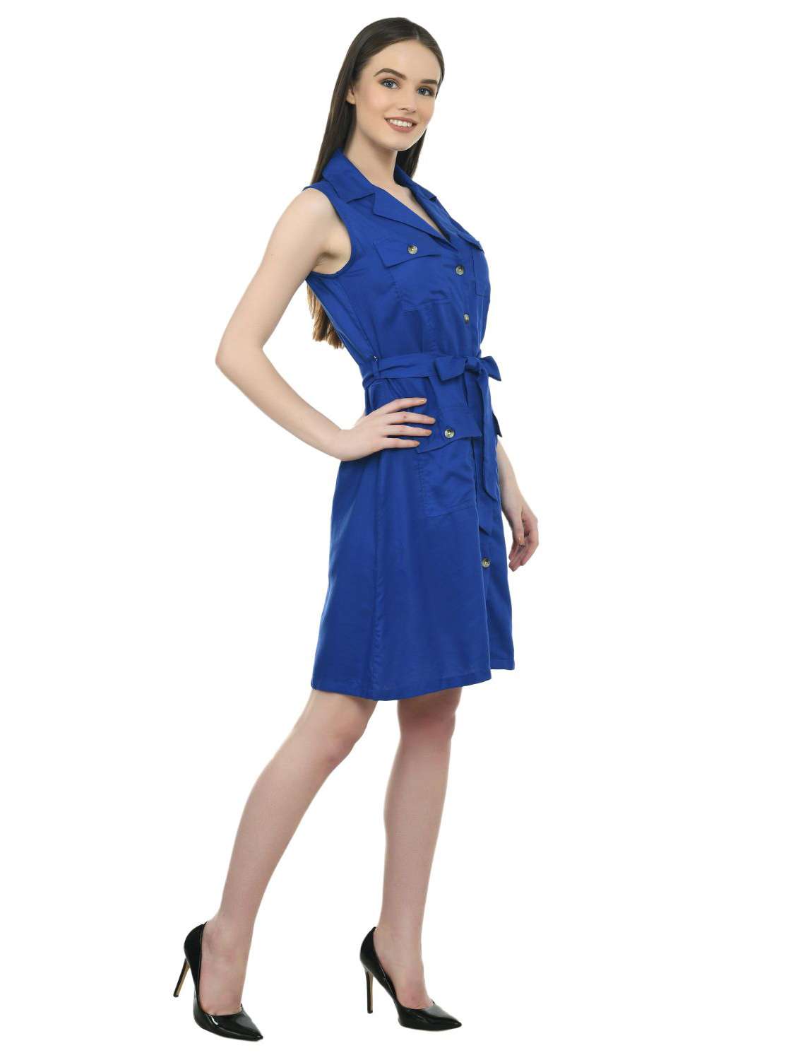 women's shirt solid dress - 19695599 -  Standard Image - 1
