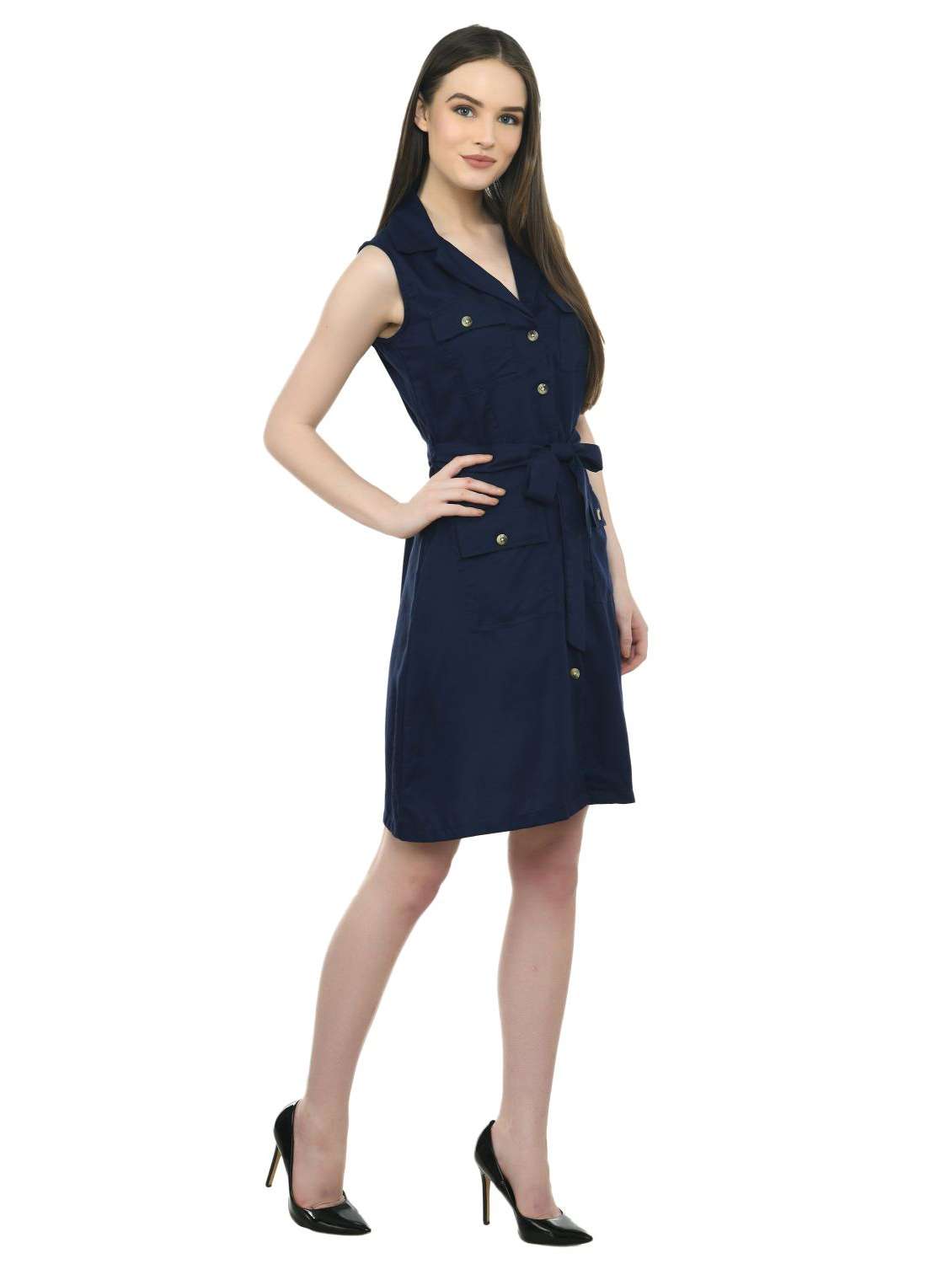 solid shirt dress - 19695621 -  Standard Image - 1