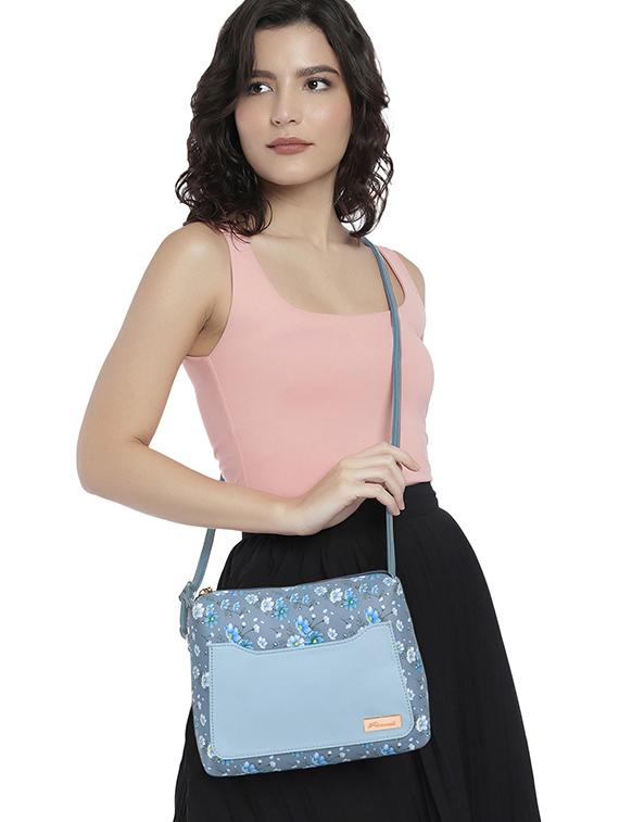 green leatherette (pu) sling bag - 19695767 - Standard Image - 4