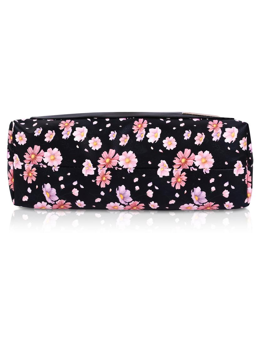 black leatherette (pu) sling bag - 19695769 - Standard Image - 4