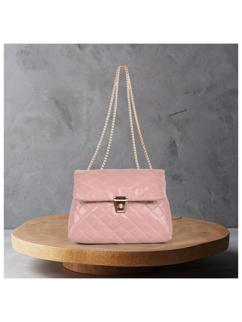 beige leatherette (pu) sling bag - 19695796 - Standard Image - 4