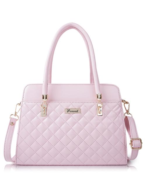 solid leatherette (pu) regular handbag - 19695821 -  Standard Image - 0