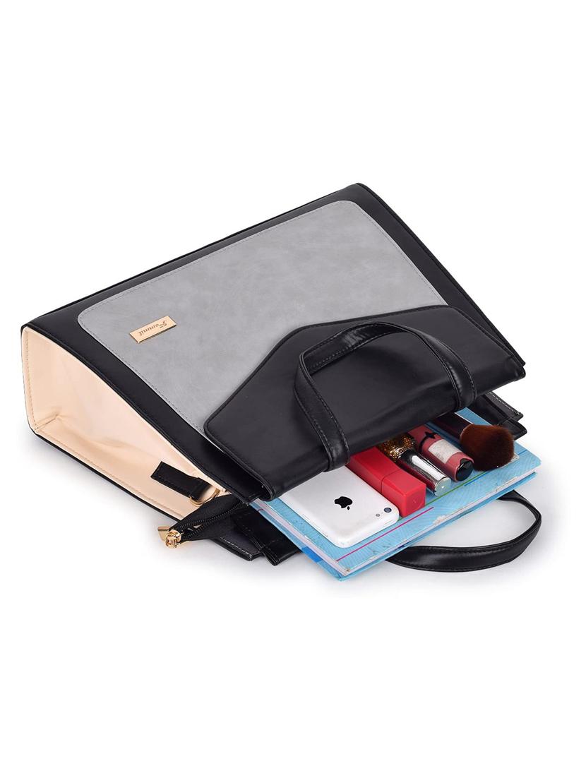 multi colored leatherette (pu) handbag - 19695849 - Standard Image - 4
