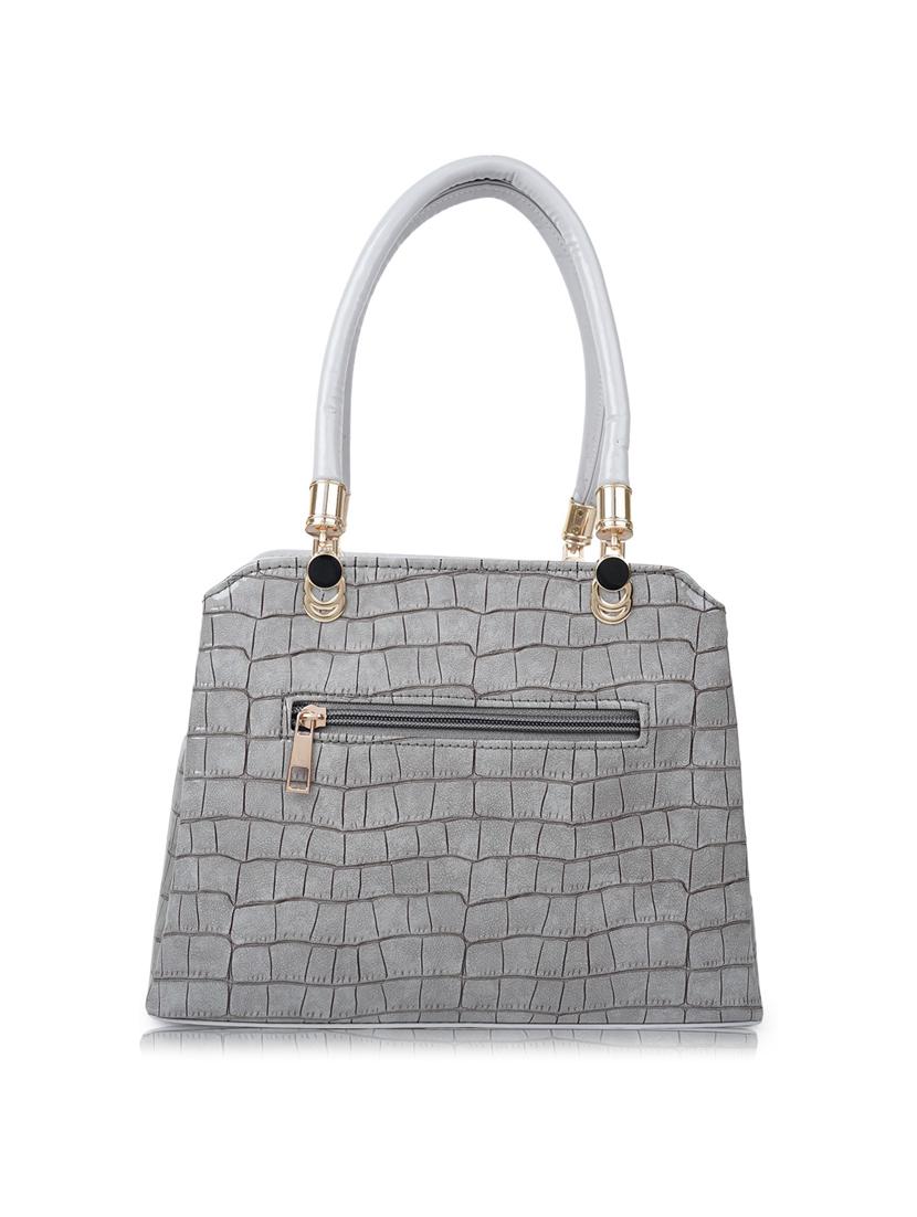 grey leatherette (pu) sling bag - 19695955 -  Standard Image - 1