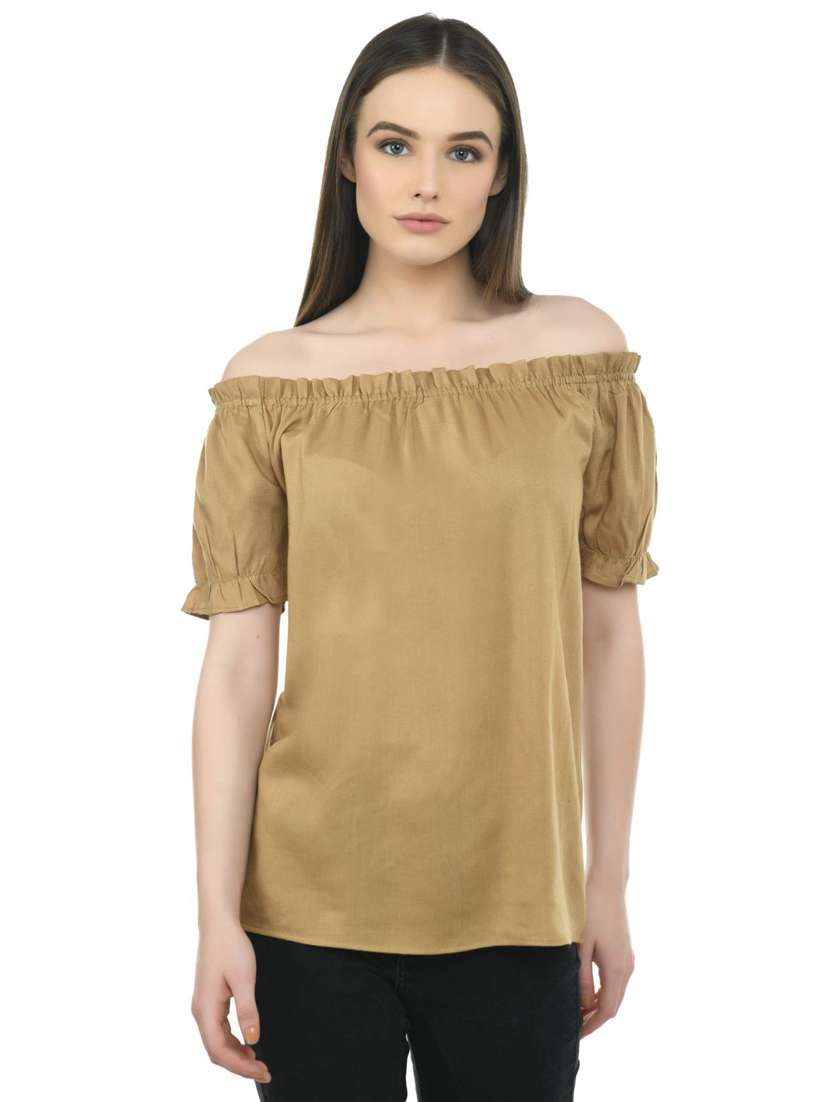 women's straight off shoulder top