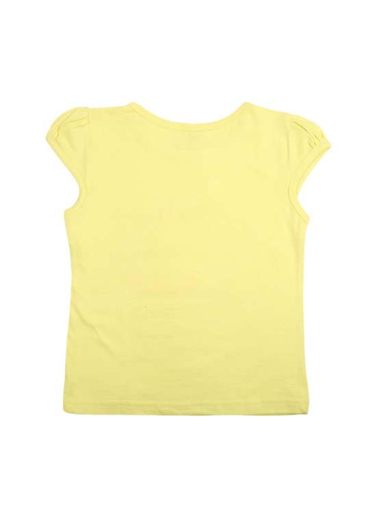 girls round neck printed regular tees - 19696340 -  Standard Image - 1