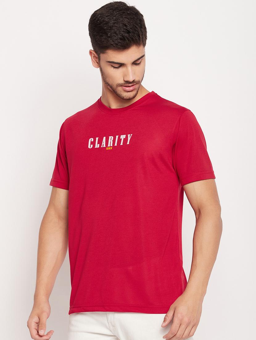 crew neck printed regular t-shirt - 19698777 -  Zoom Image - 0