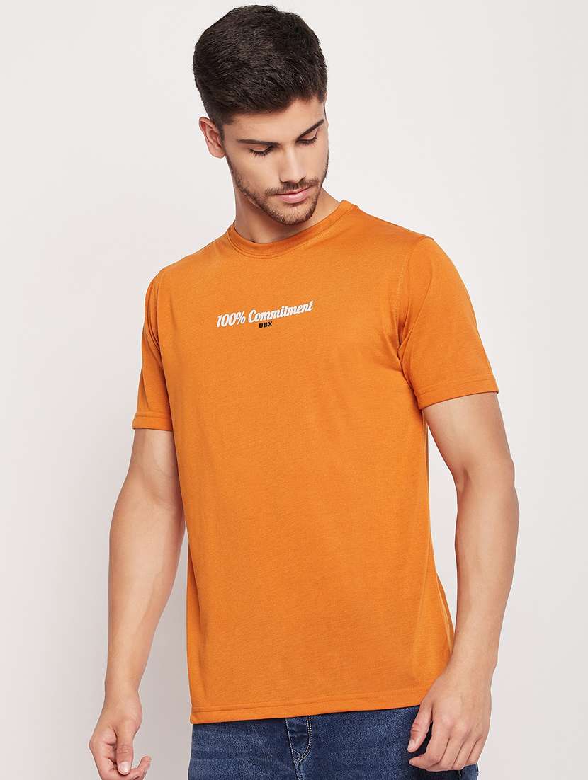 round neck printed regular t-shirt