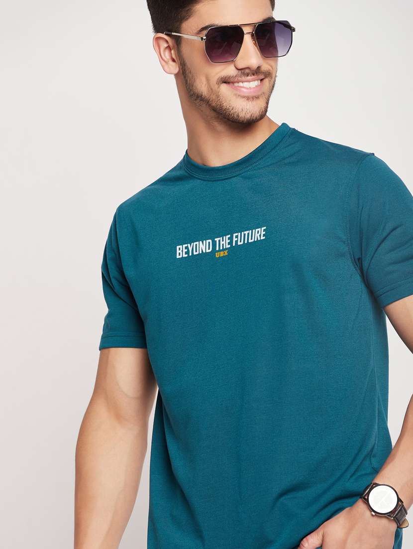crew neck printed regular t-shirt - 19698783 - Standard Image - 1