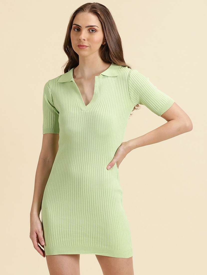 women's bodycon self design dress