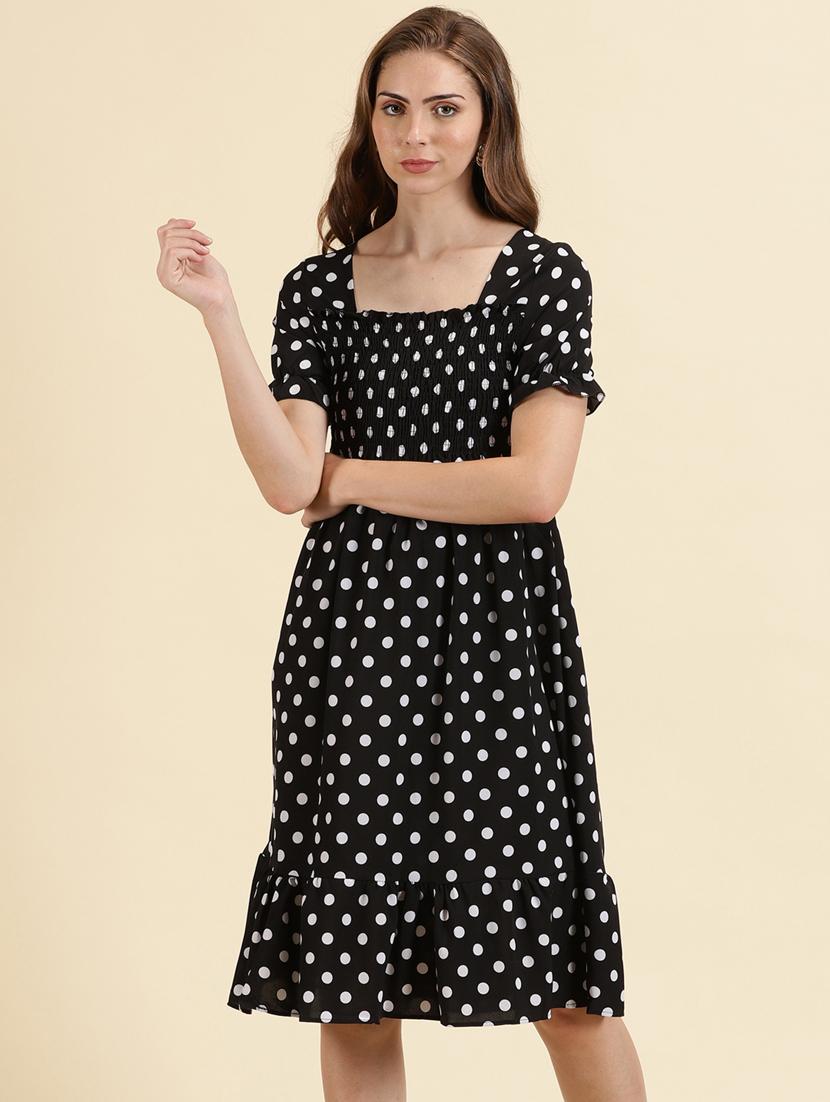 women's tiered dress geometric dress - 19698844 - Zoom Image - 0