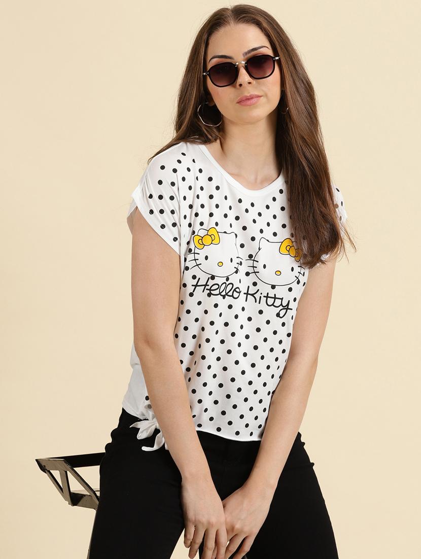 women's straight crew neck top - 19698969 - Standard Image - 1