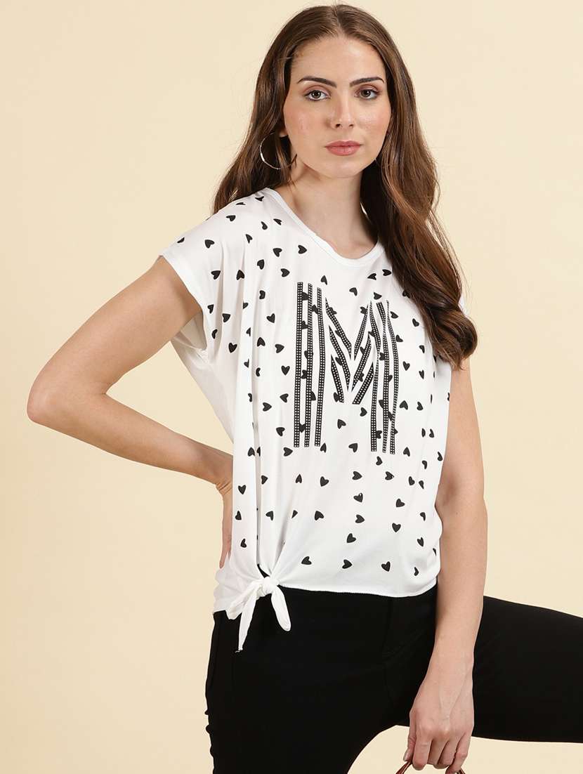 women's round neck regular top - 19698970 -  Standard Image - 1