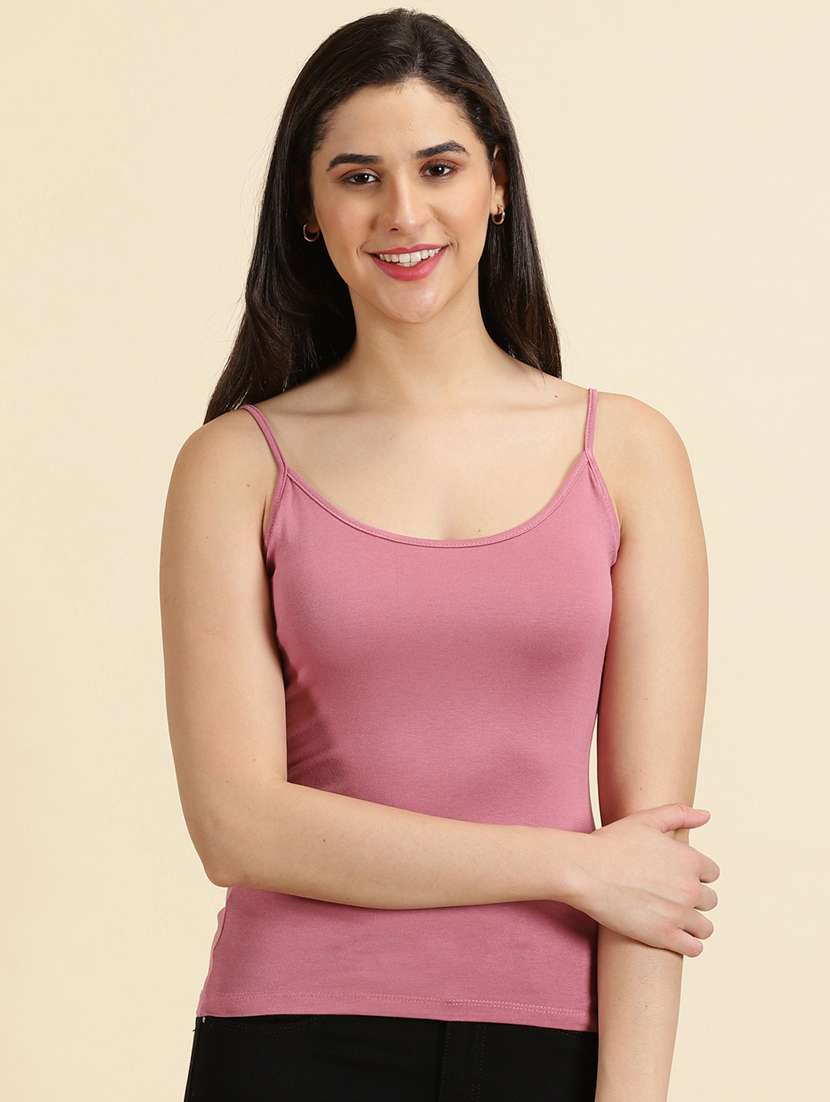 women's tank top shoulder strap top