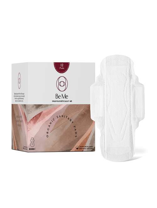 sanitary pads for women - single wing - regular- pack of 12 pads