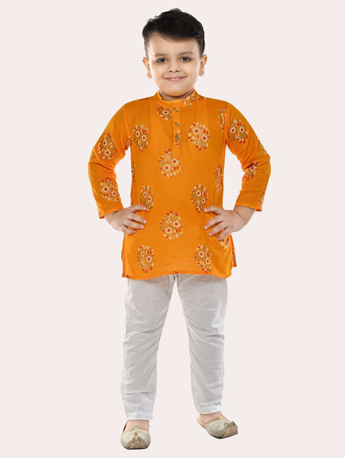 floral print kurta set