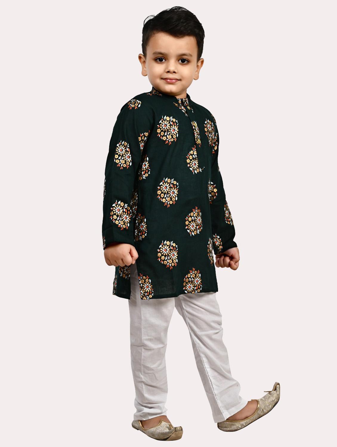 floral print kurta set - 19701209 - Standard Image - 1