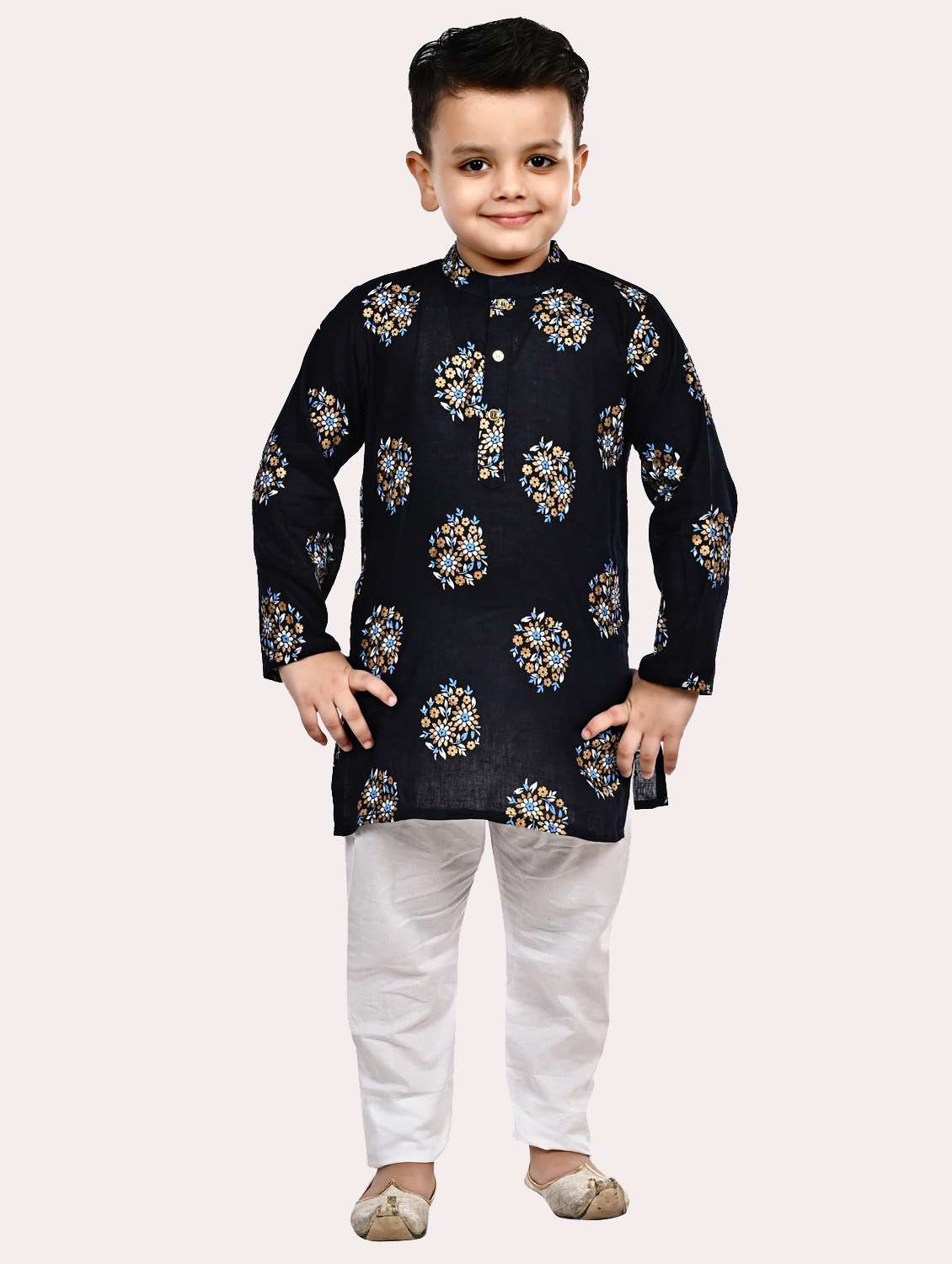 floral print kurta set