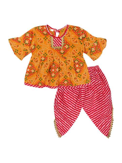 multi colored printed kurta salwar set  - 19701277 -  Standard Image - 0