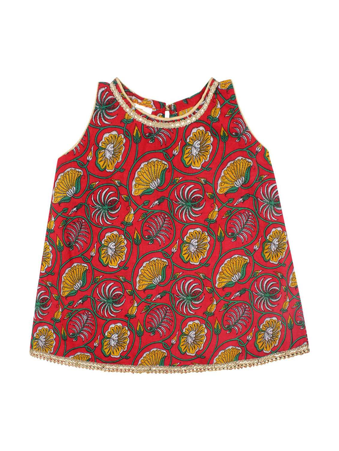 multi colored printed kurta salwar set - 19701278 - Standard Image - 1