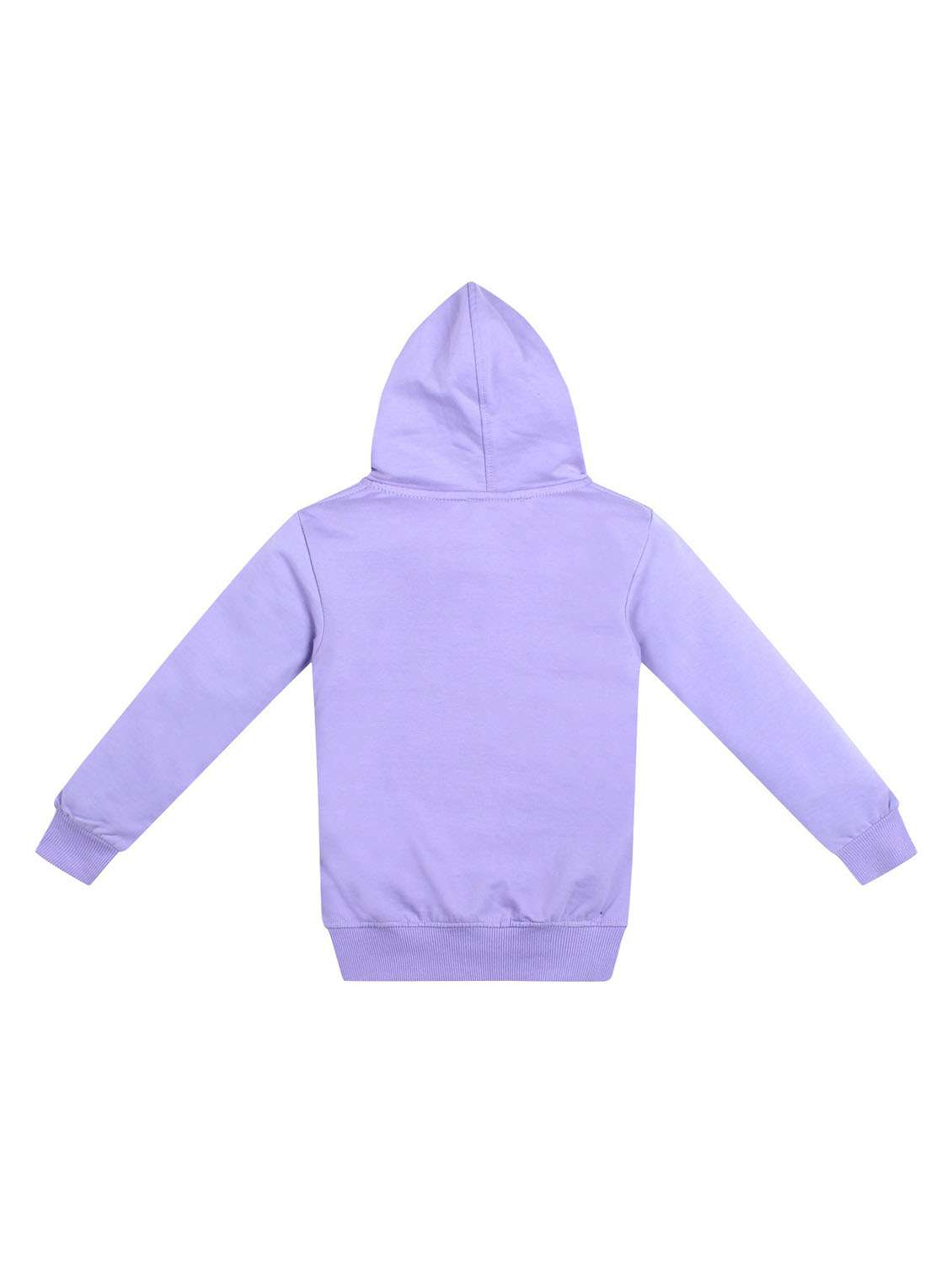 front print hood neck sweatshirt - 19701295 - Standard Image - 1