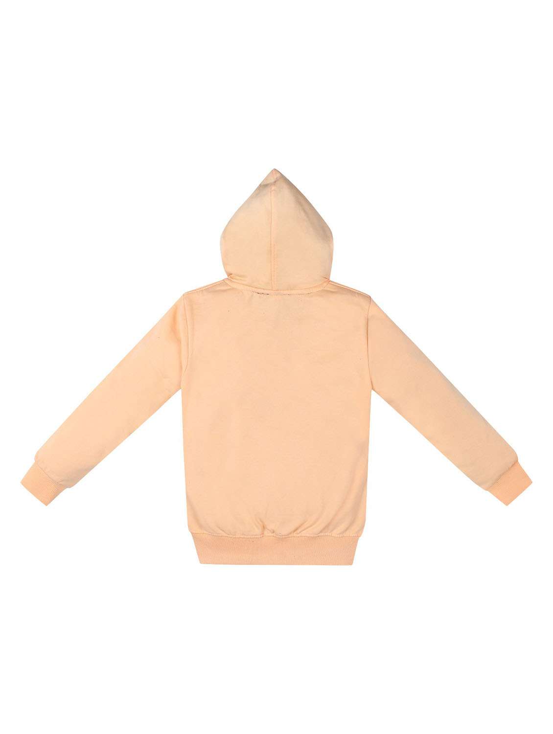 front print hood neck sweatshirt - 19701296 - Standard Image - 1