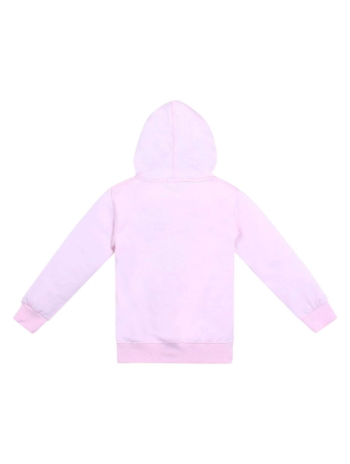 front print hood neck sweatshirt - 19701301 - Standard Image - 1