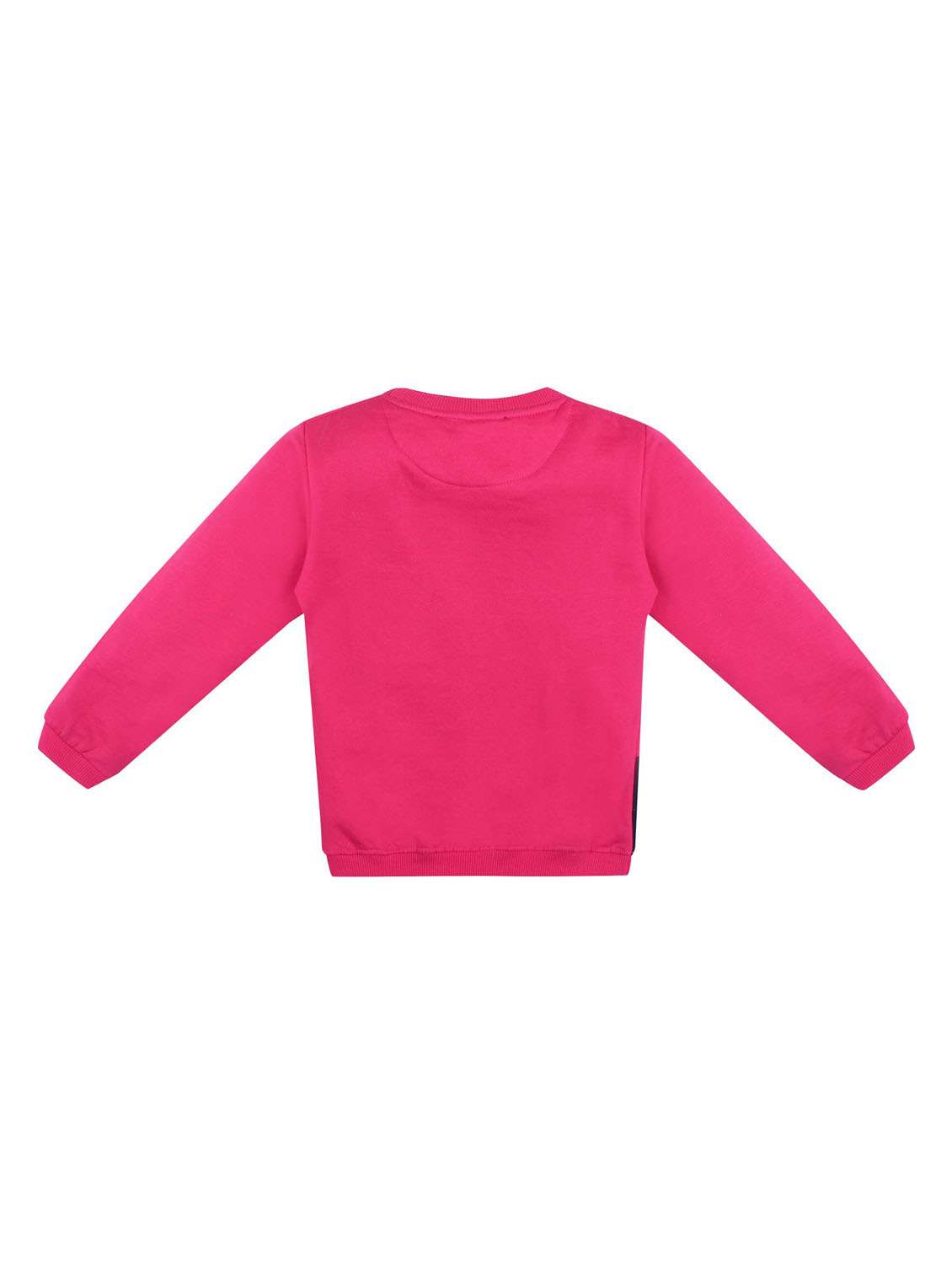 front print round neck sweatshirt - 19701307 - Standard Image - 1